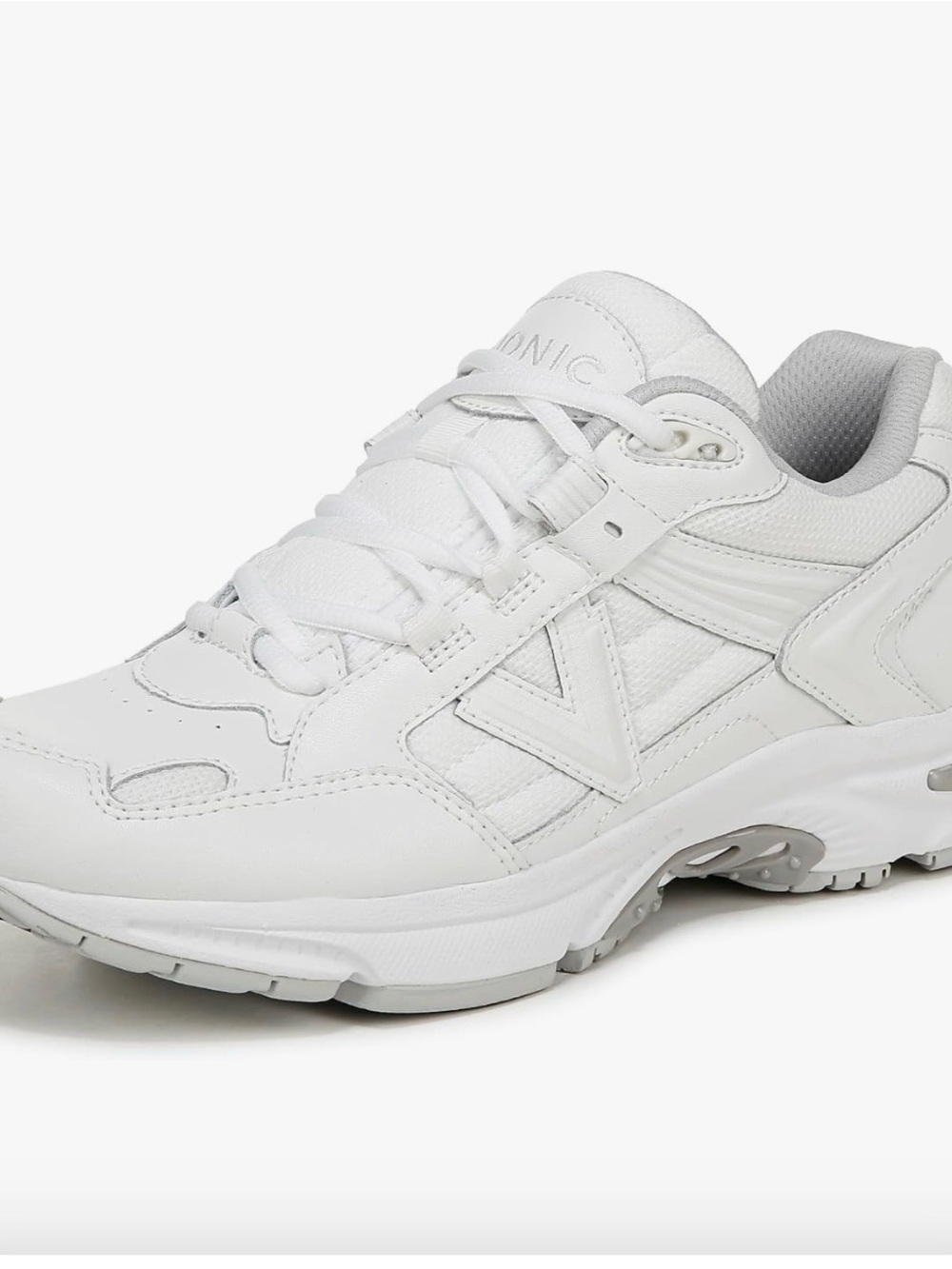 Vionic Women's White Athletic Sneakers size 7 Wide